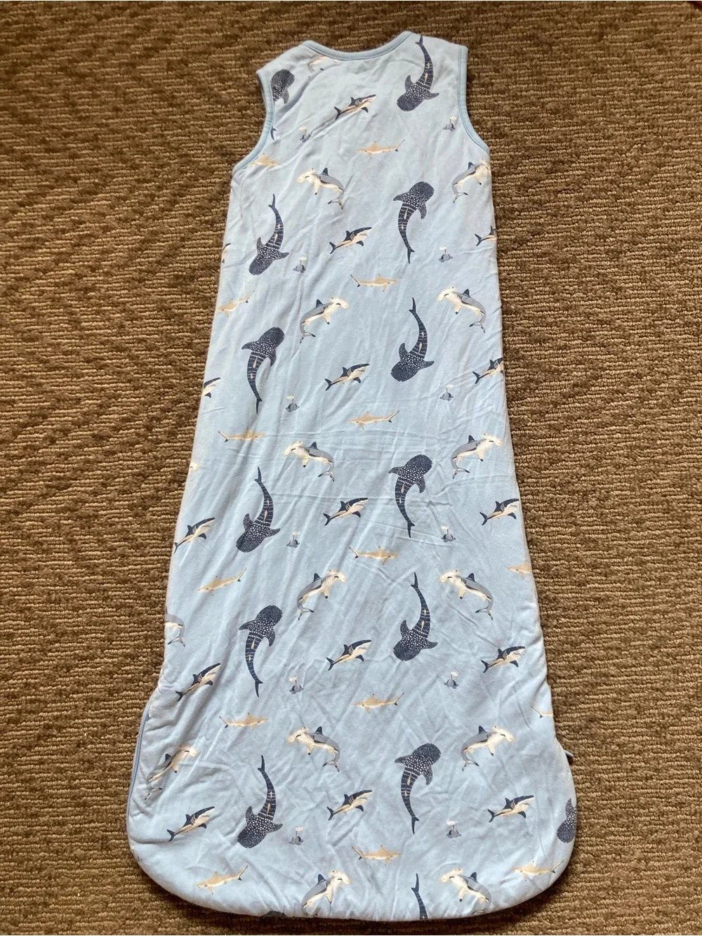 Kyte Baby Sleep Sack sharks size medium
